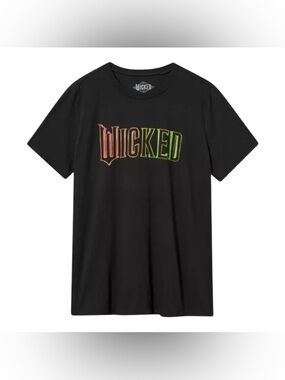 Black 'WICKED' Graphic Tee - Women’s Size: 1X (14-16)